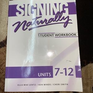 Signing Naturally Textbook! 7-12
